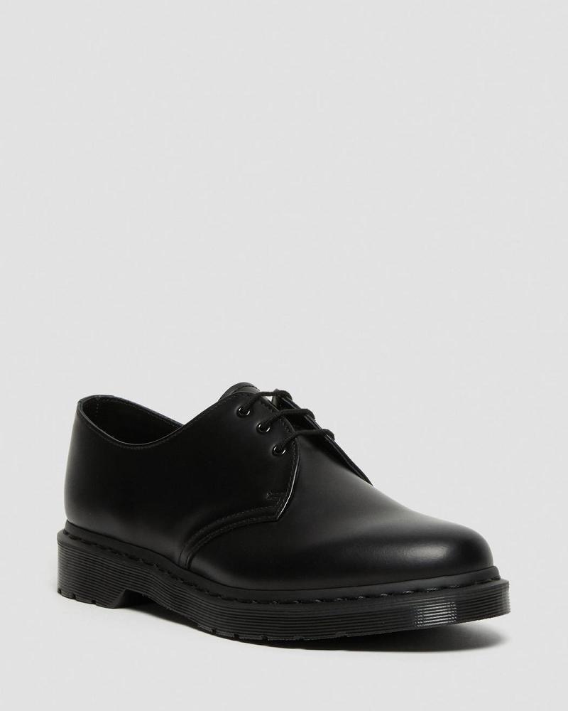 Zapatos Oxford Dr Martens 1461 Mono Smooth Cuero Mujer Negros | MX 433CTV